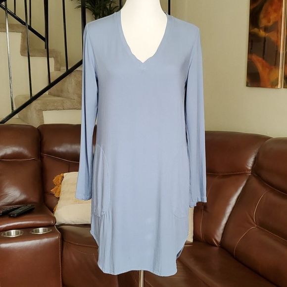 cloth & stone Dresses & Skirts - Cloth & Stone Long Sleeve v neck Dress